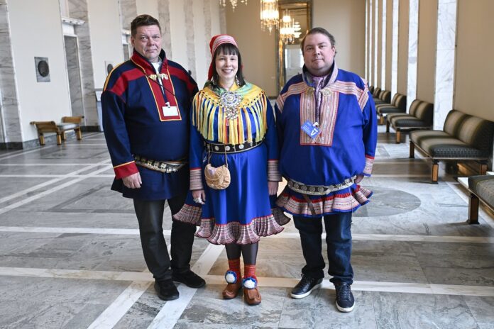 Leo Aikio, Pirita Näkkäläjärvi já Tuomas Aslak Juuso